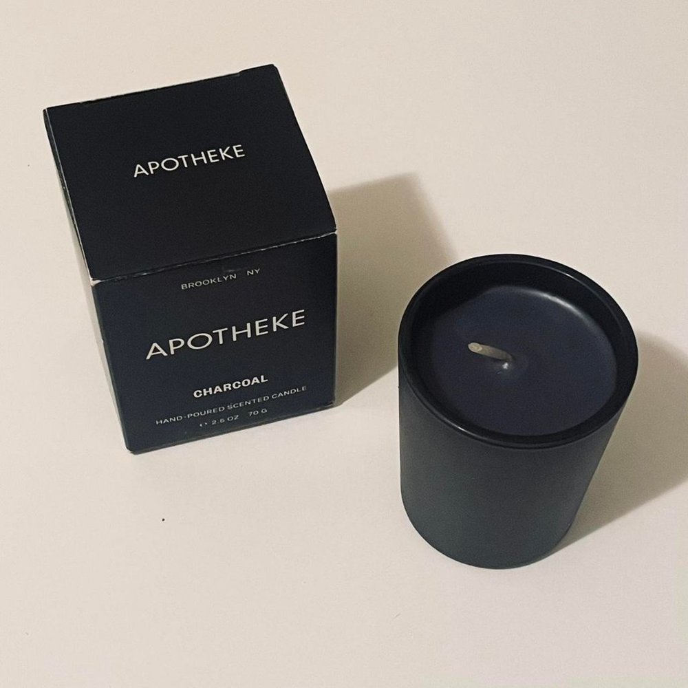 Apotheke Charcoal Votive Candle
